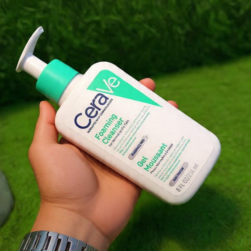 Clearer Skin, Happier You.The CeraVe Blemish Control Cleanser is a dermatologist-developed foaming gel that targets breakouts without drying out your skin. Formulated to unclog pores, remove excess oil, and calm blemishes while keeping your skin barrier healthy. Perfect for daily use.